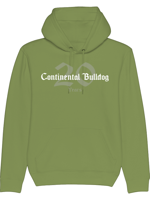 Continental Bulldog Hoodie, 20 Years