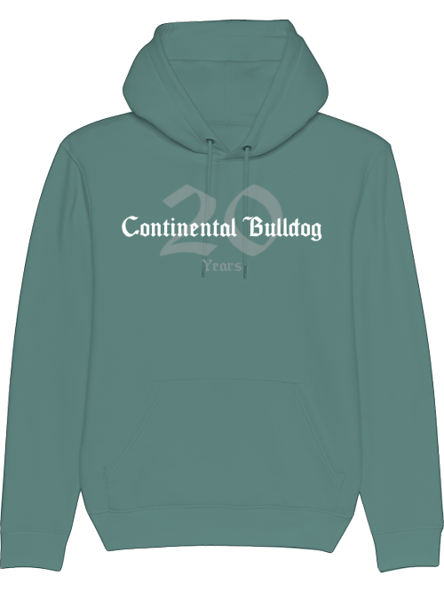 Continental Bulldog Hoodie, 20 Years