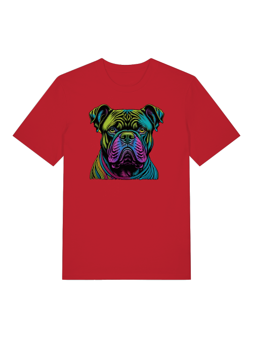 Color-Bulldogen - T-Shirt