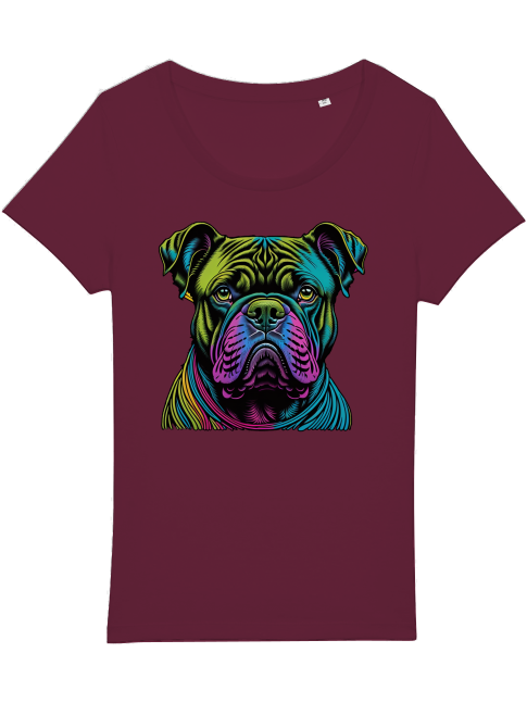 Continental Bulldog T-Shirt Women, Color Conti R