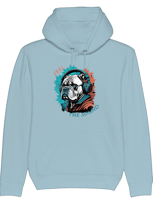 Feel the sound, Bulldog Hoodie
