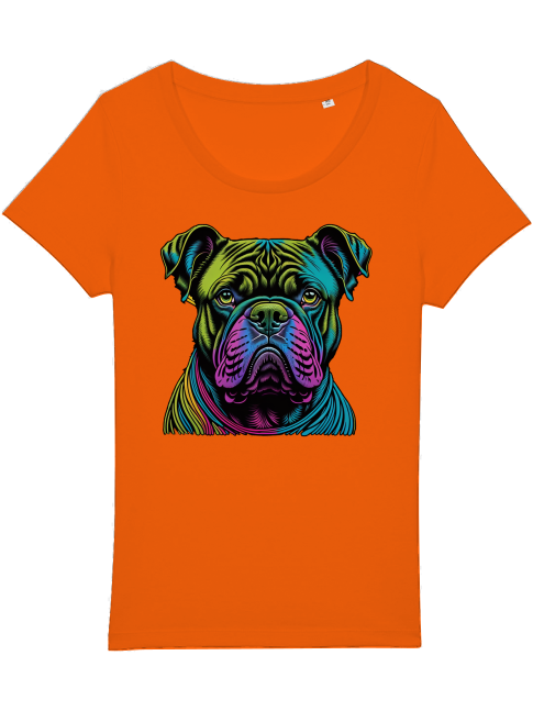 Continental Bulldog T-Shirt Women, Color Conti R