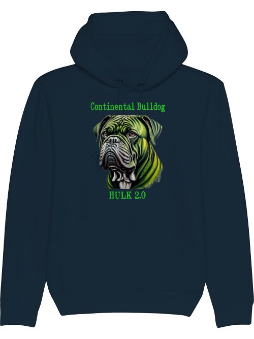 Conti Hulk green, Continental Bulldog Hoodie