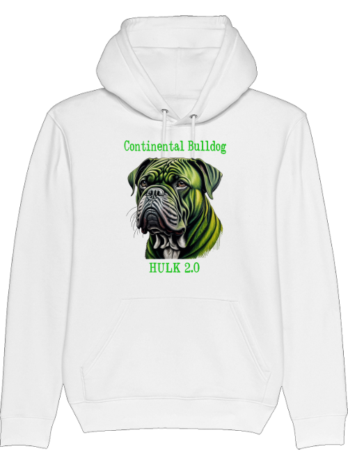 Conti Hulk green, Continental Bulldog Hoodie