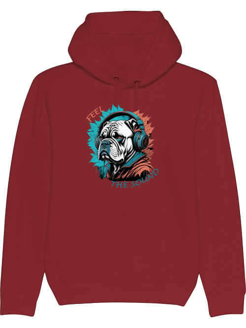 Feel the sound, Bulldog Hoodie