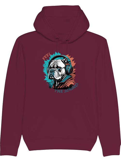 Feel the sound, Bulldog Hoodie