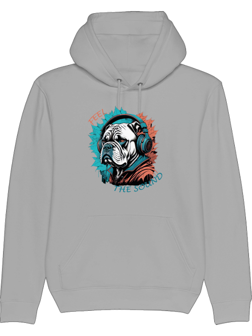 Feel the sound, Bulldog Hoodie