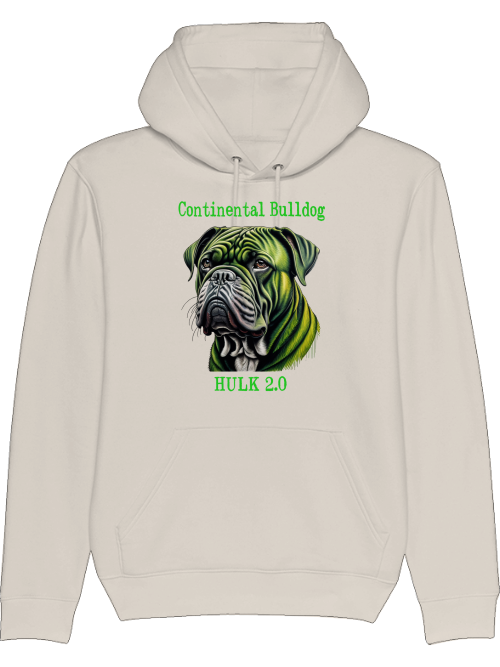 Conti Hulk green, Continental Bulldog Hoodie