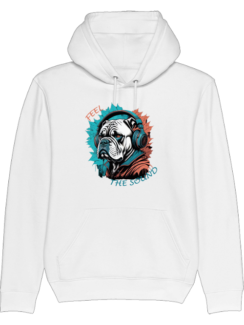 Feel the sound, Bulldog Hoodie