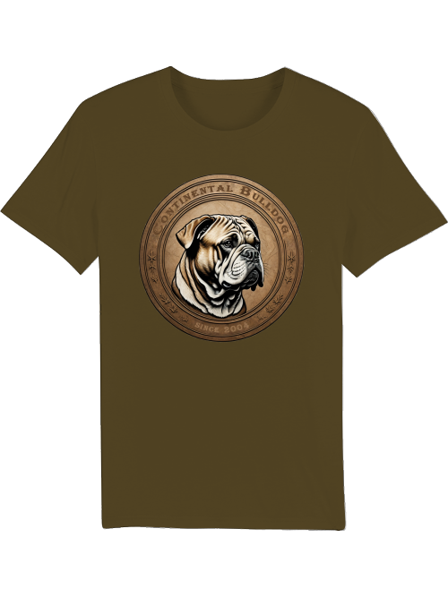 Conti Bottom brown, Continental Bulldog T-Shirt