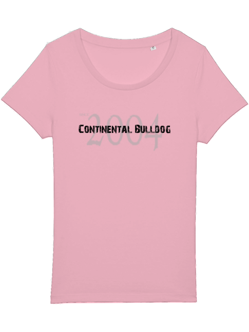 Continental Bulldog T-Shirt Women, since 2004