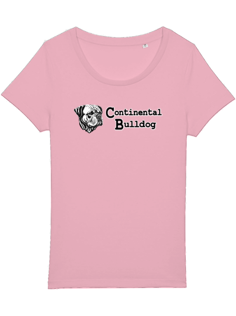 Continental Bulldog T-Shirt Women, CB-Head