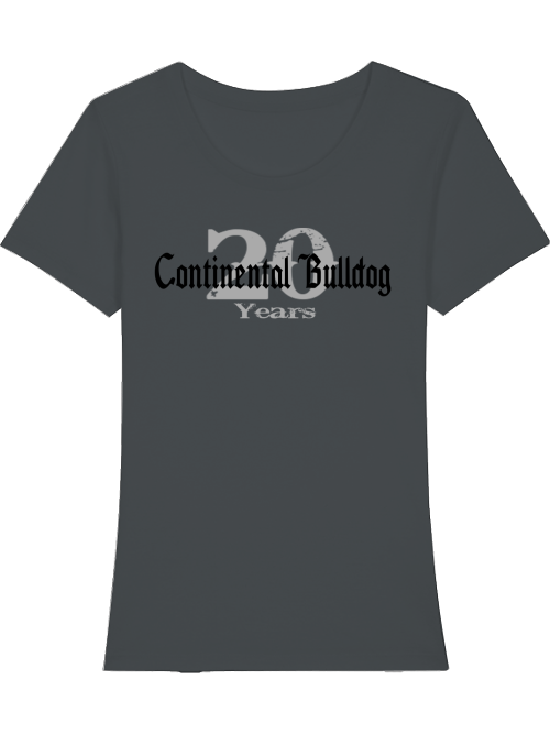 Continental Bulldog T-Shirt Damen, 20 Years 1.0