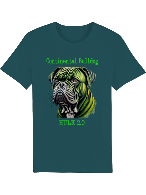 Conti Hulk green, Continental Bulldog T-Shirt