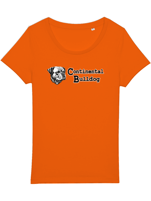 Continental Bulldog T-Shirt Women, CB-Head