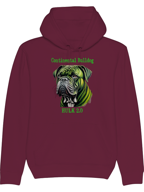 Conti Hulk green, Continental Bulldog Hoodie