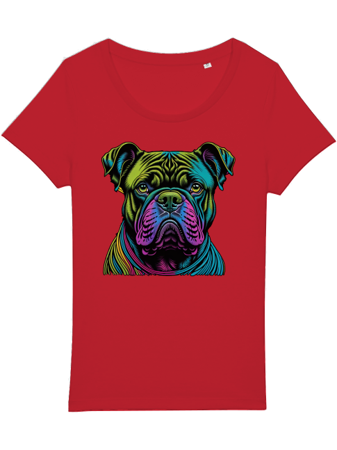 Continental Bulldog T-Shirt Women, Color Conti R