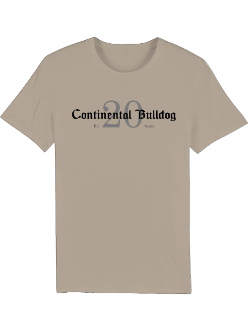 Continental Bulldog T-Shirt, for 20 Years 1.6