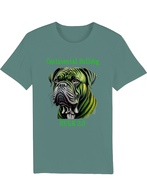 Conti Hulk green, Continental Bulldog T-Shirt