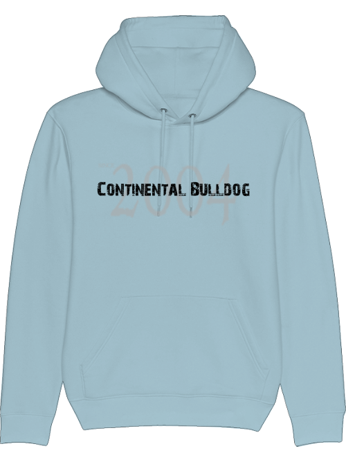 Schriftzug black- Continental Bulldog Hoodie