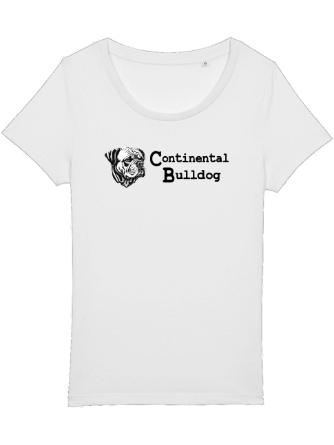 Continental Bulldog T-Shirt Women, CB-Head