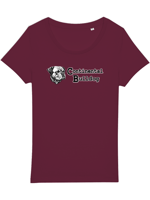 Continental Bulldog T-Shirt Women, CB-Head