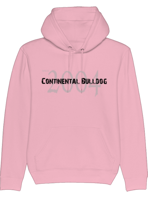 Schriftzug black- Continental Bulldog Hoodie