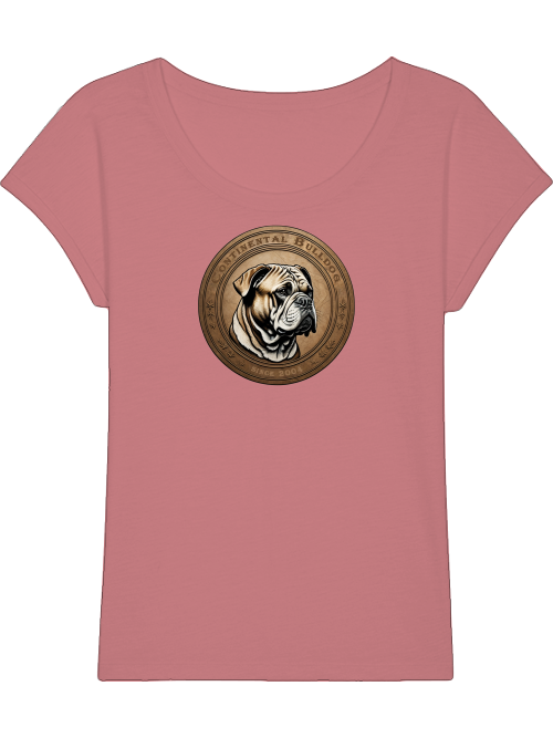 Continental Bulldog T-Shirt Women, Bottom-1