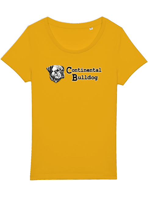 Continental Bulldog T-Shirt Women, CB-Head