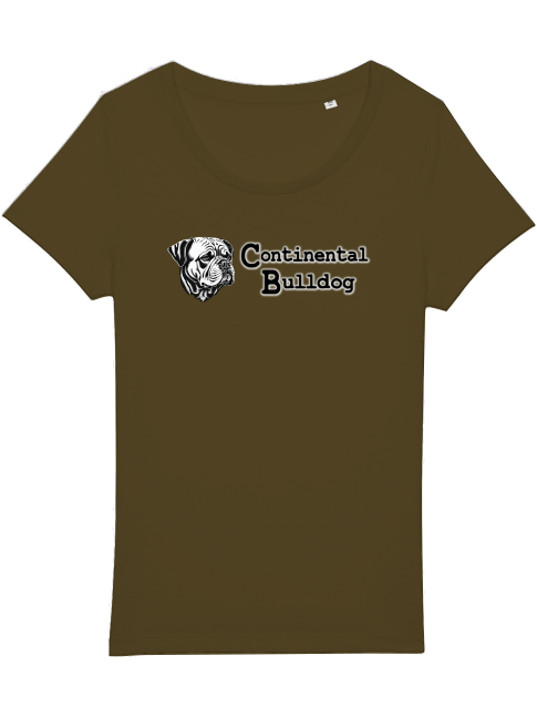 Continental Bulldog T-Shirt Women, CB-Head